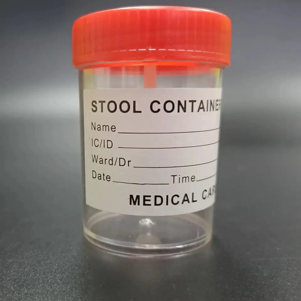 Sterile Urine and Stool Collection Container for Medical Disposable Samples