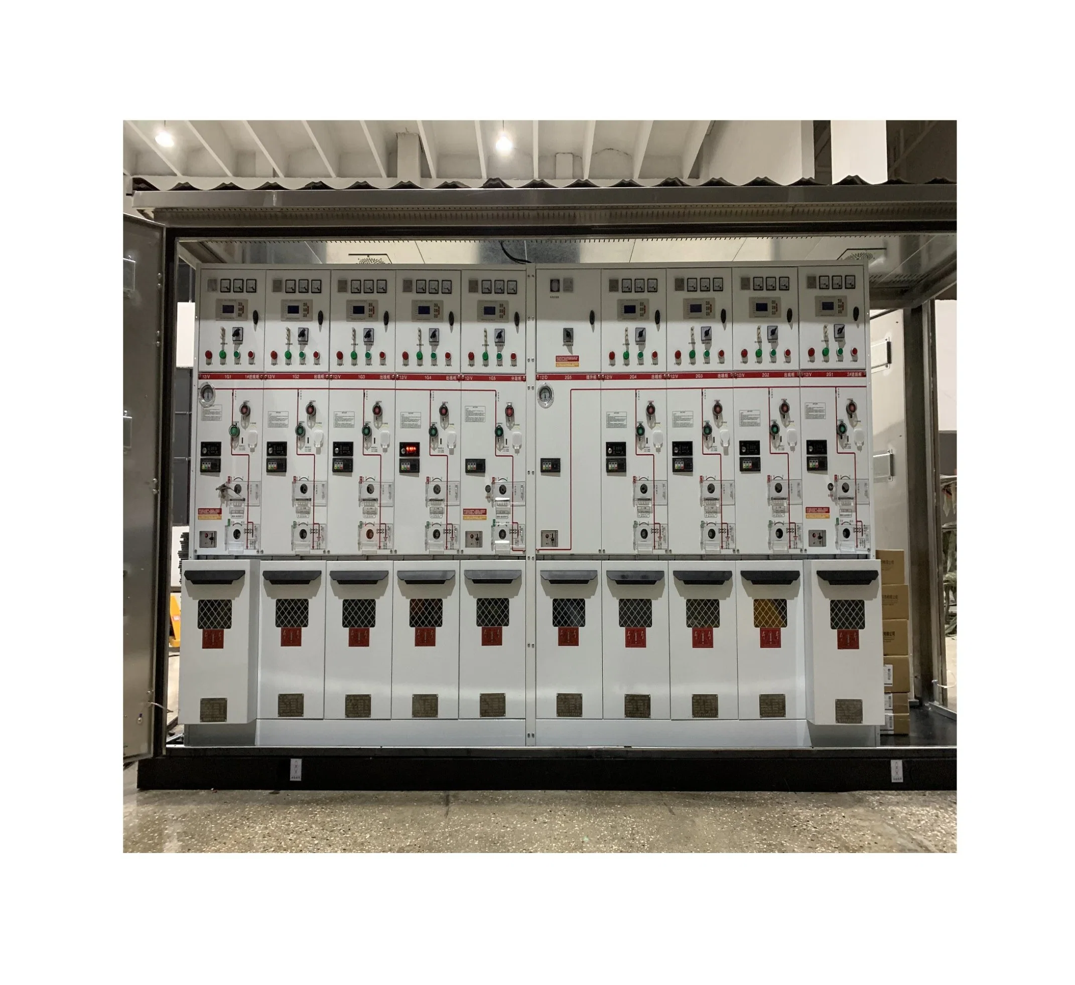 Electrical Ring Main Unit Switchgear Sf6 Gas Insulated Switchgear