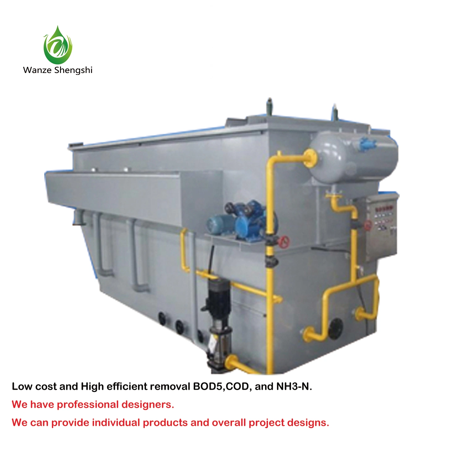 Dissolved Air Flotation Machine for Fruit Processing Waste Water Treatment