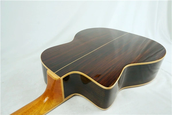 Wholesale/Supplier Aiersi Brand Solid Spruce Petit Bouche Gypsy Swing Jazz Acoustic Guitar