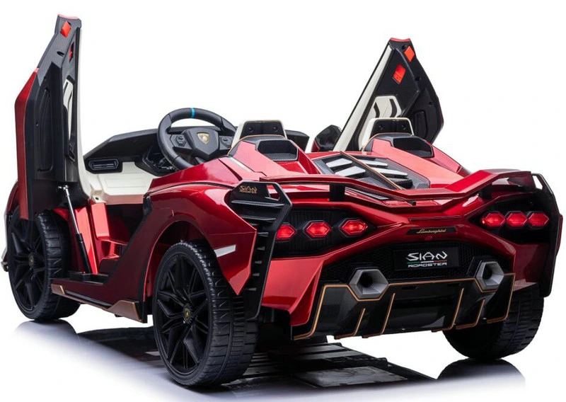 Электромобиль для детей, лицензированные Lamborghini Sian поездка на игрушки, 24V детей электромобиля с MP4-плеера