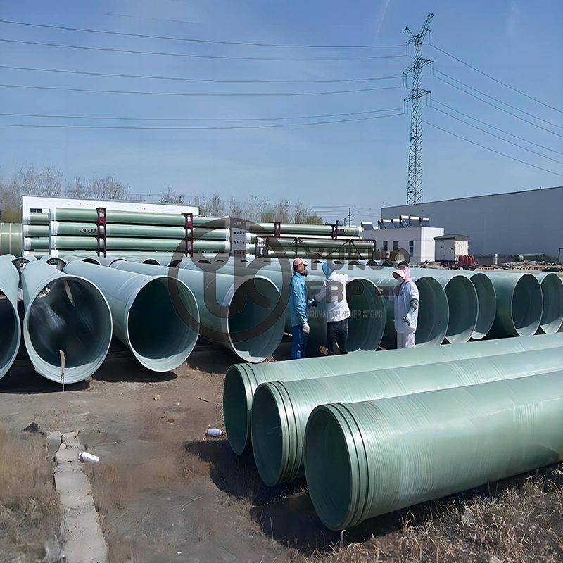 Underground Fiberglass FRP/GRP Cable Pipe for Power Transmission