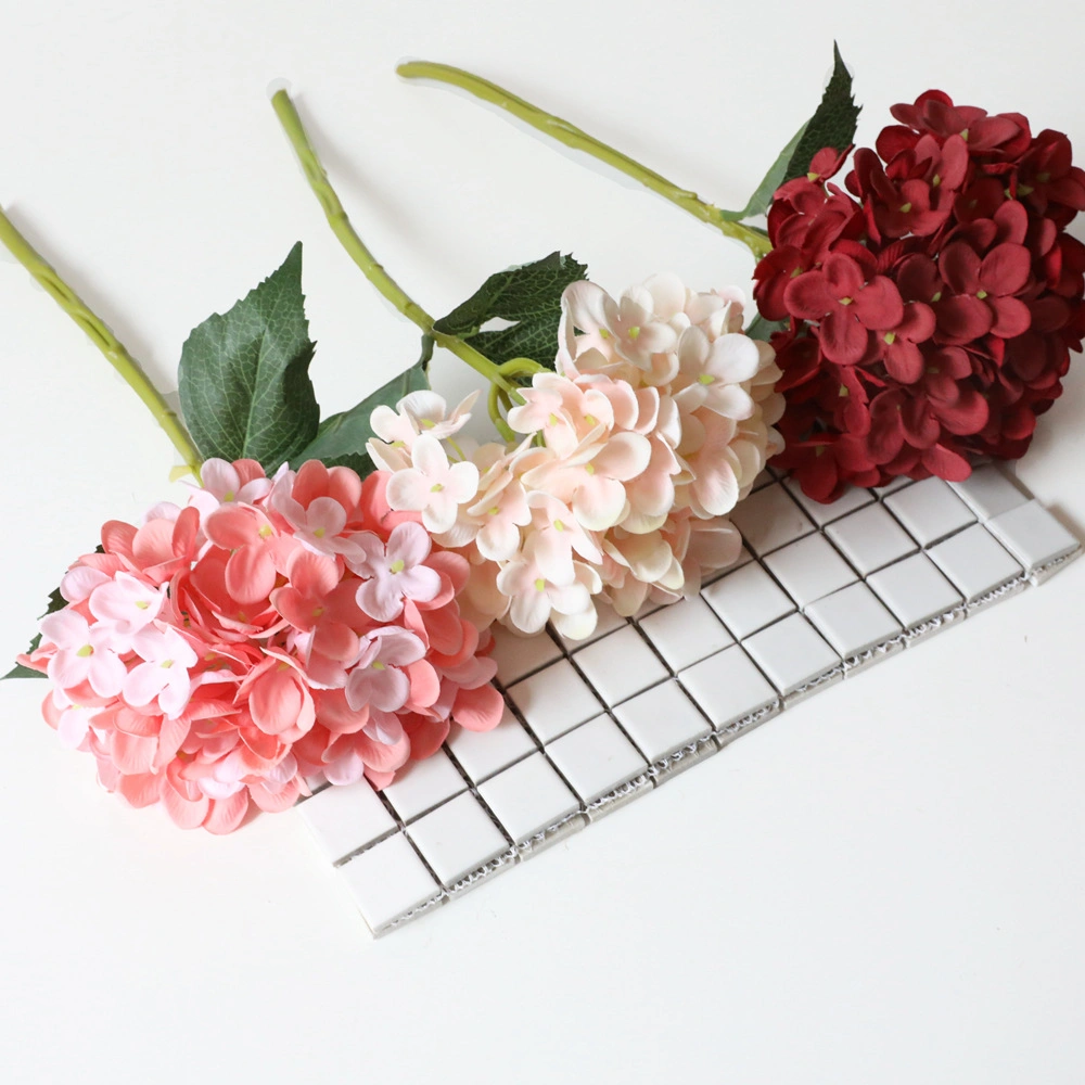 Wholesale/Supplier Artificial Flower Hydrangea Ball for Wedding Decoration DIY Flowers Wall