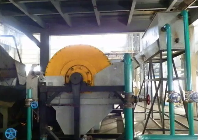 Preliminary Separation Drum Wet Magnetic Separator Machine for Iron Ore