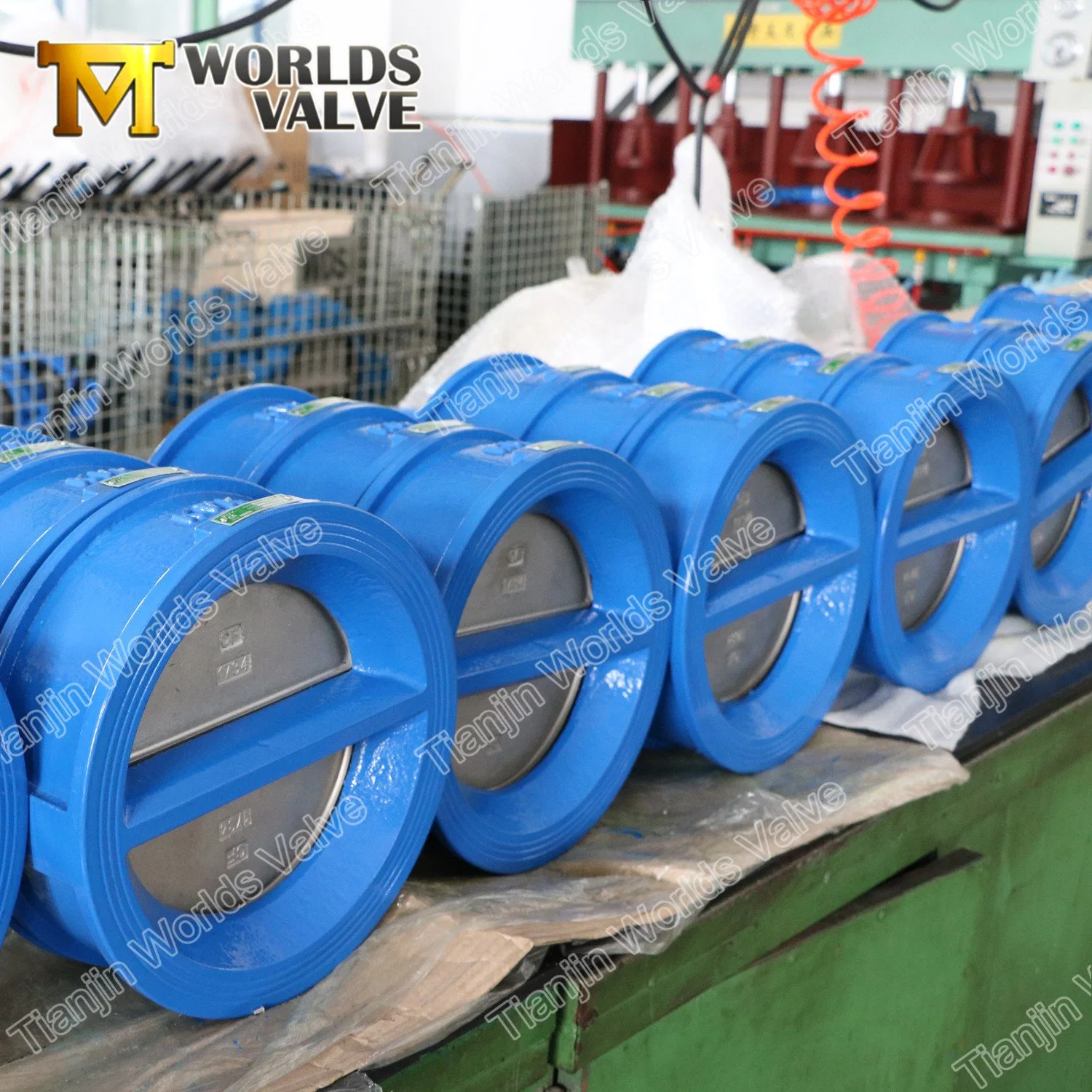 Wafer Connection Double Door Butterfly Check Valves