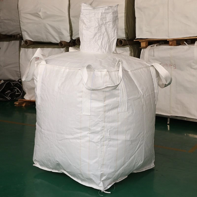 OEM Factory FIBC Super Sacks FIBC Bags 1000kg Jumbo Bag Dimension for Wood Pellet Sawdust Rice Shell Grass Seed Food Grade Rice Jumbo Bags Add Liner Sacks