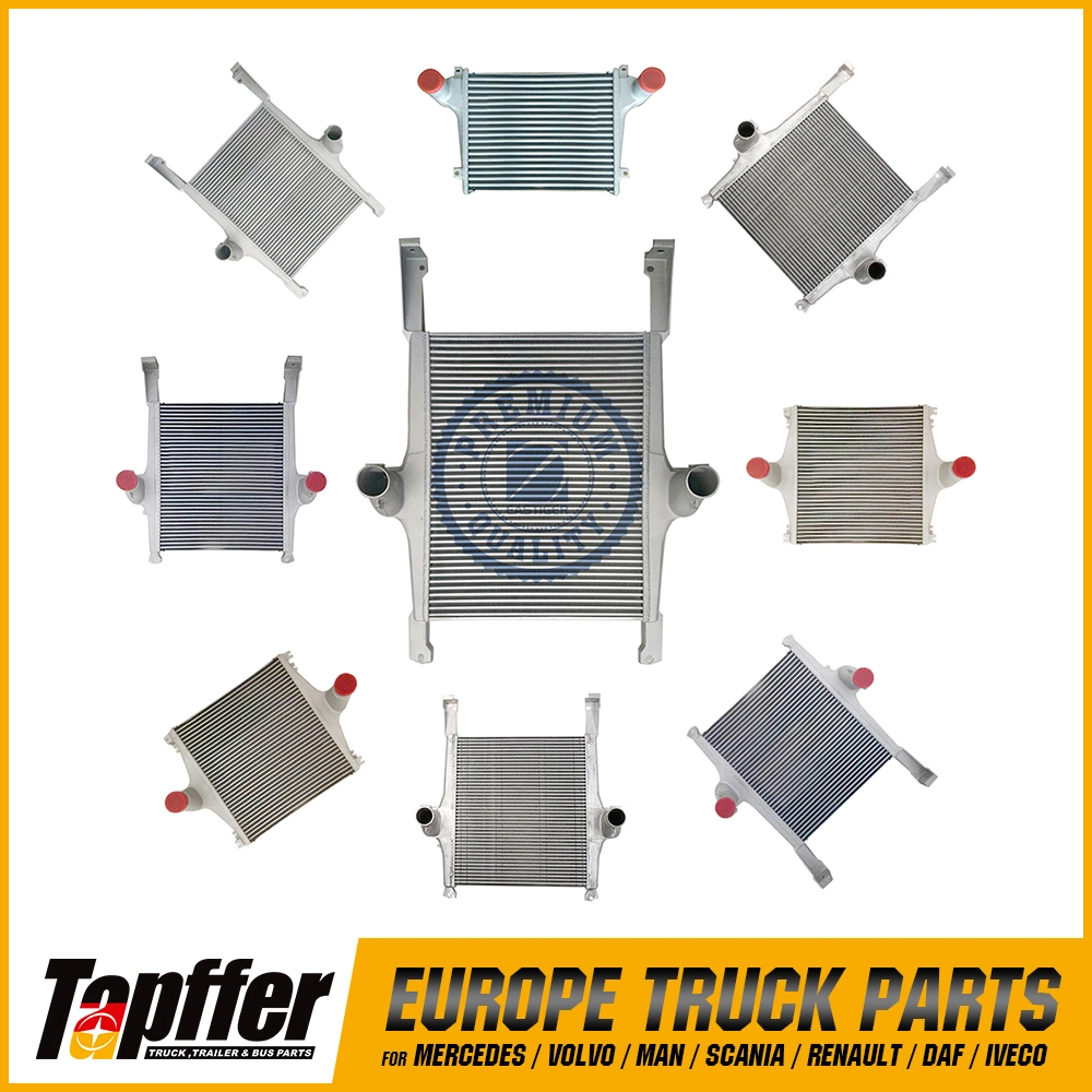 LKW Ladeluftkühler für Iveco Stralis / Eurocargo / Eurotech / Eurostar über 150 Ladeluftkühler für Heavy Duty Trucks Tapffer