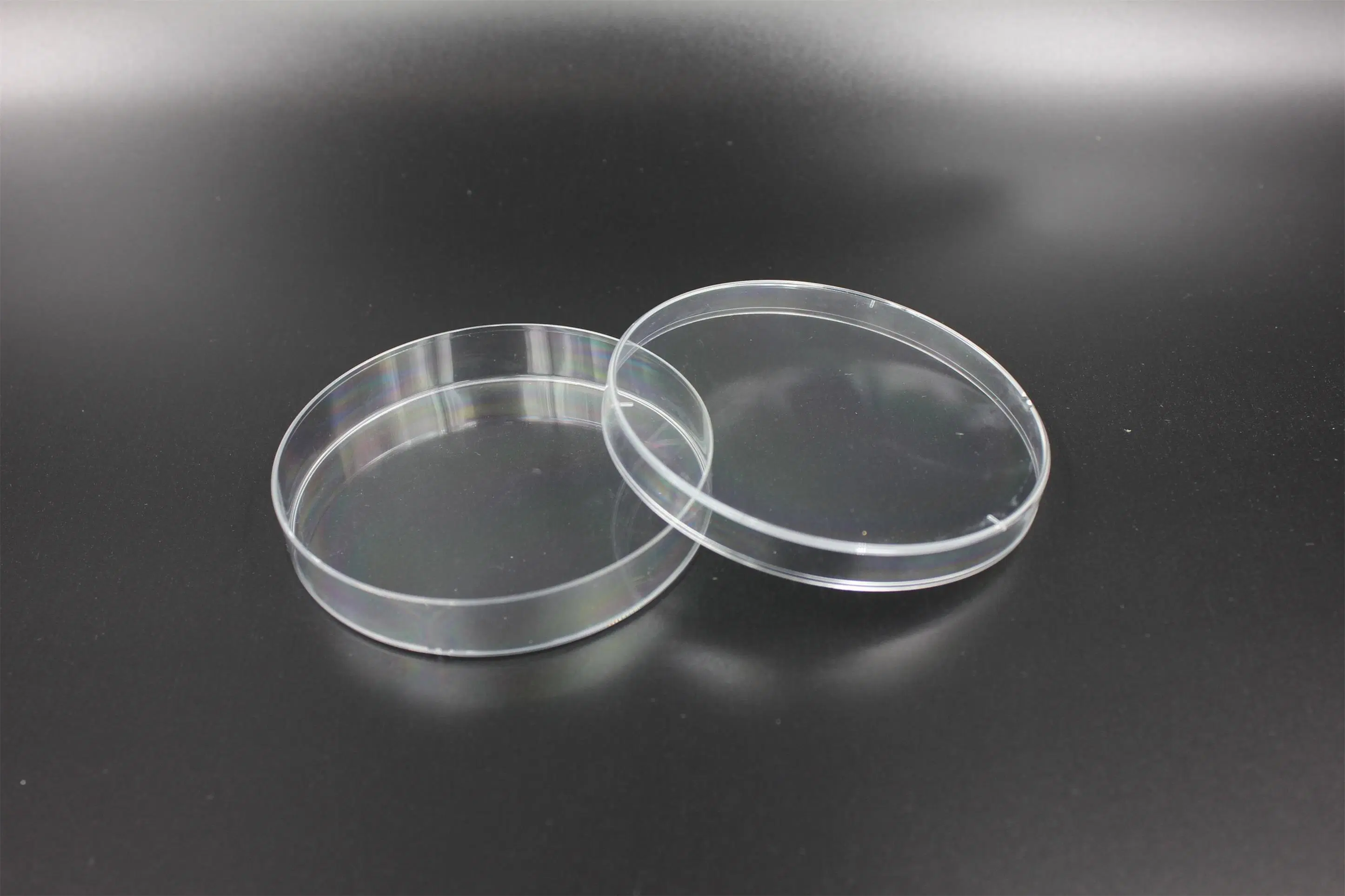 Disposable Bacteria Cell Culture Dish Sterile Plastic Petri Dish 90mm (two-compartment)