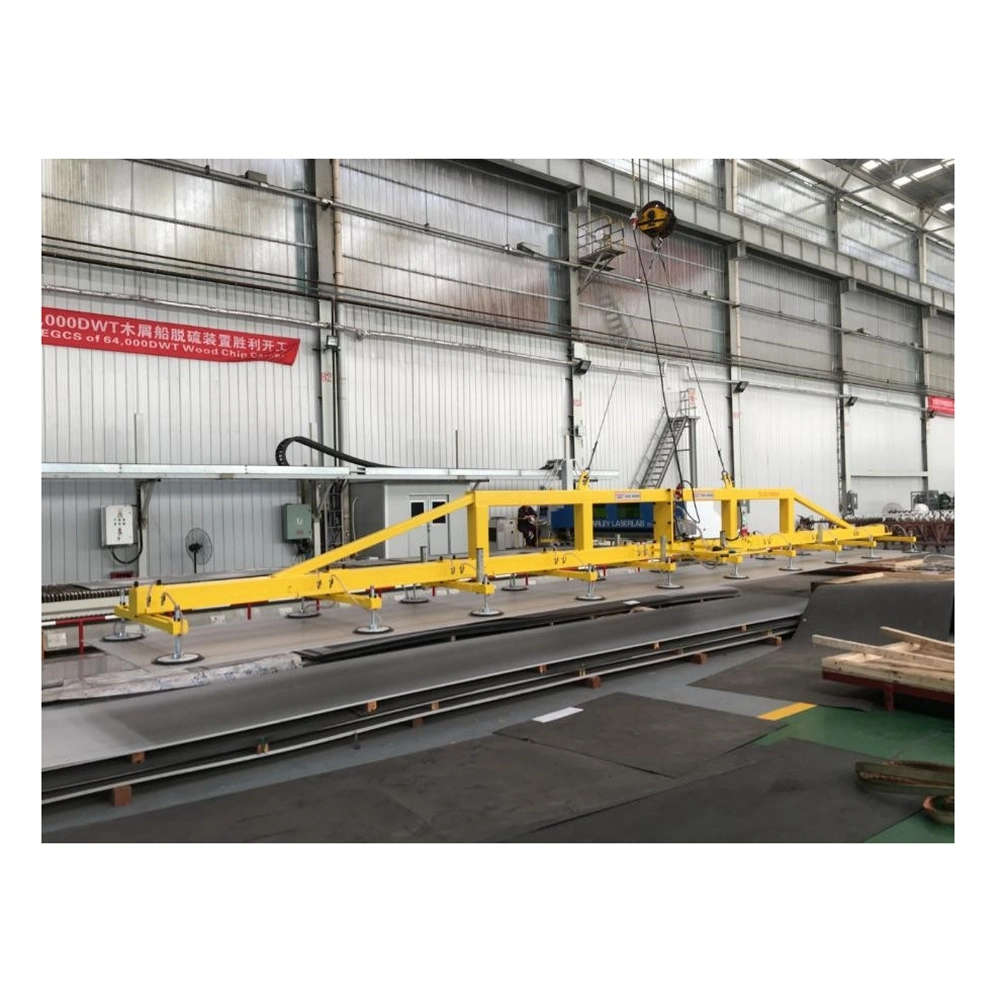 CE Large Electric Horizontal Steel Aluminum Plate Vacuum Lifting Equipment with Power-off Protection