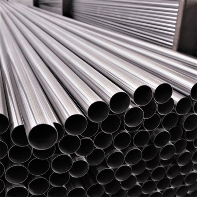 Factory Stock Products with Mirror Polished Tube Square Round Seamless Welded Stainless Steel Pipe