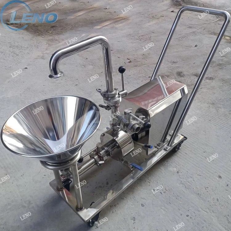 Factory Price Liquid Mixing Water Milk Juice Beverage Powder Mixer Pump Homogenizer Emulsify