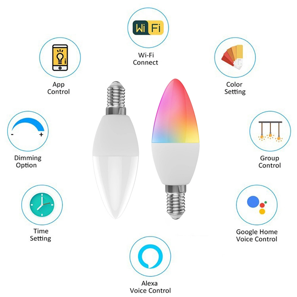 GU10 Smart Dimmable COB LED Spot Light with WiFi