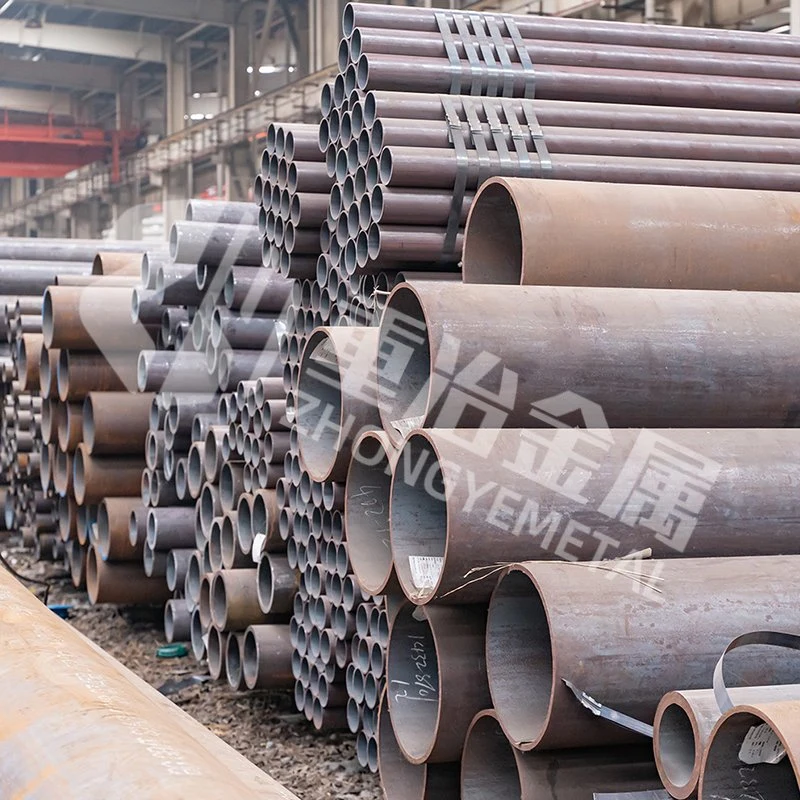 Quality-Supplier Thick-Wall St52/St37/St42/St37-2/St35.4/St52.4/St35 Hot-Rolled Processing Outer-Diameter 20mm-710mm Carbon Seamless Steel Pipe