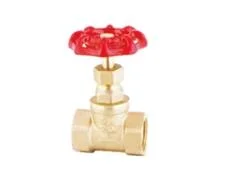 Brass Female Socket Plastic Handle Stop Valve with or Without Drain