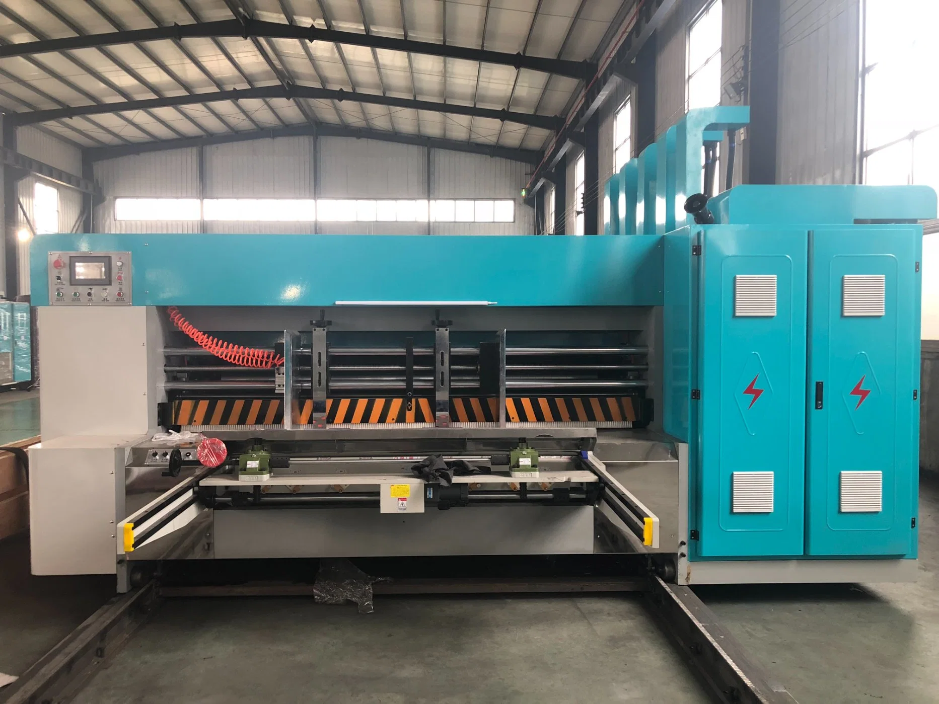 Automatic Printing Machine Corrugated Cardboard Flexographic Printer Slotter Die-Cutter Machine