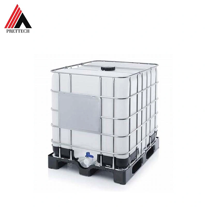 Pretank humidifié de grade alimentaire partie IBC standard en plastique pour réservoir de stockage/transport