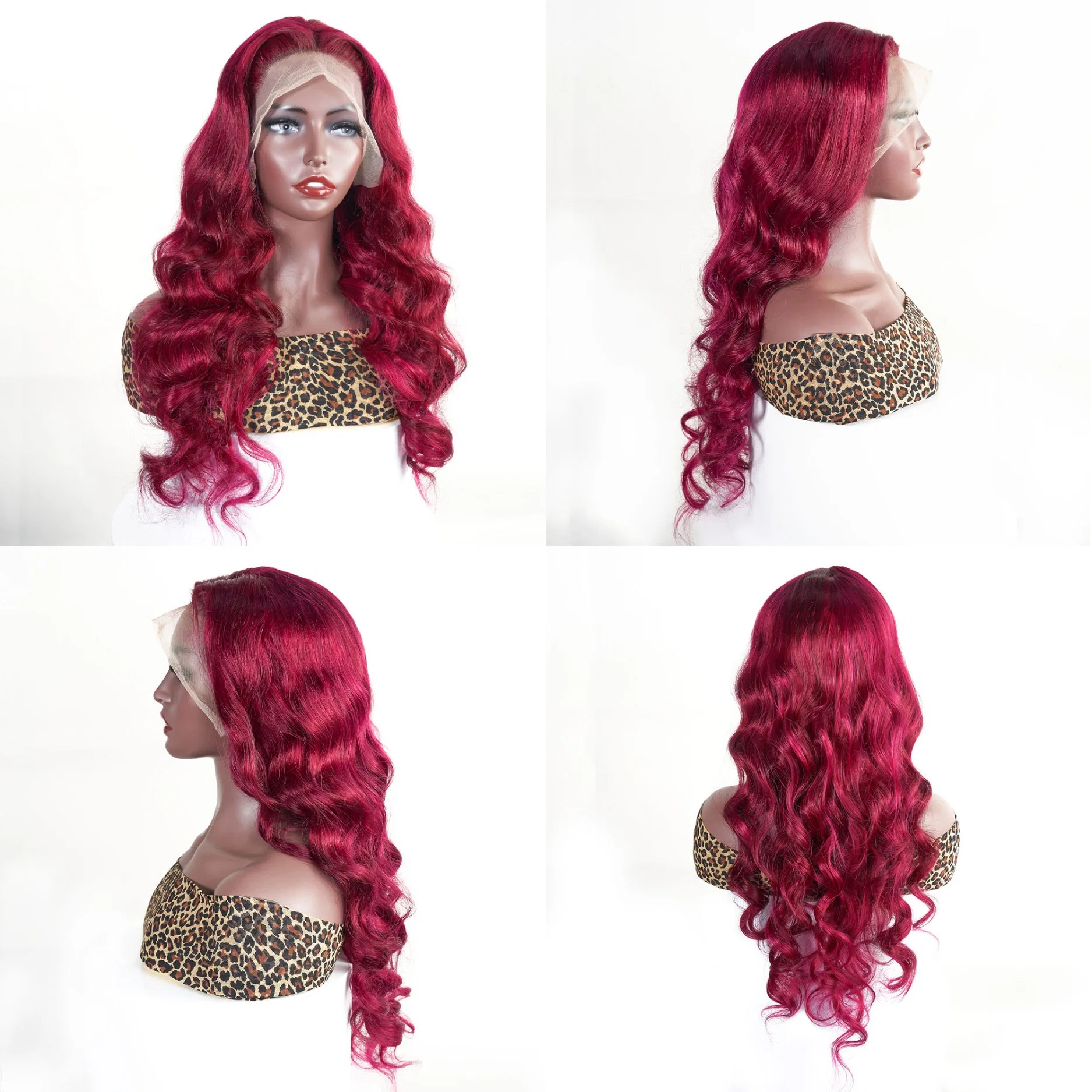 99j# Body Wave Raw Brazilian Hair 13X4 Lace Front Wigs for Black Women