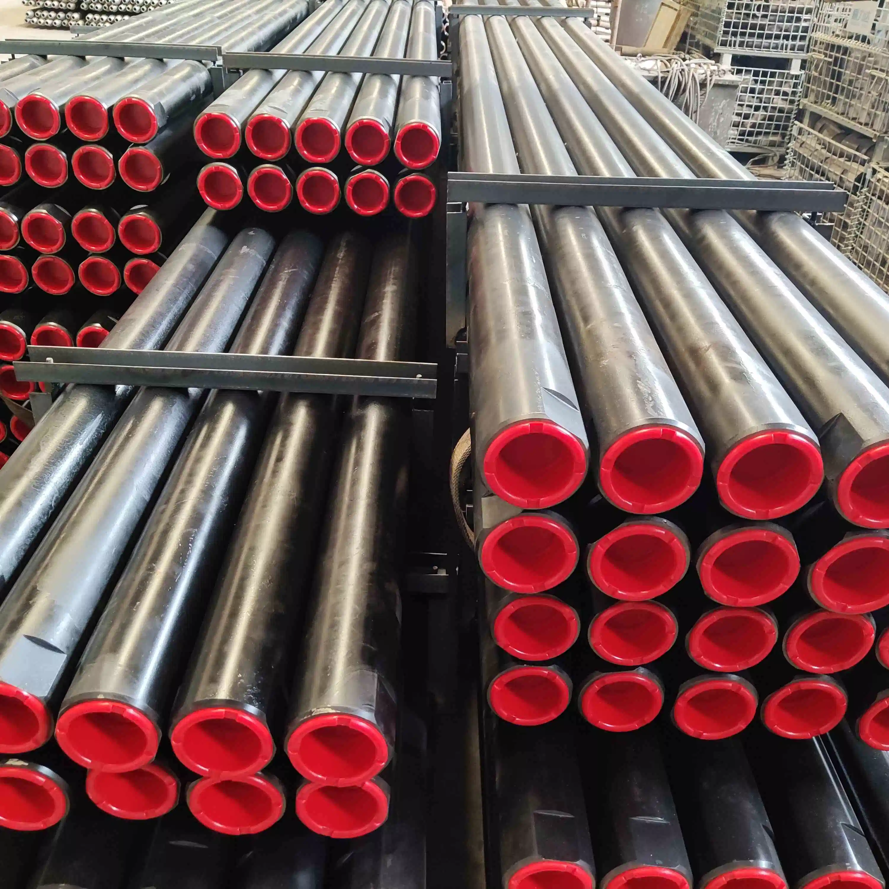 89mm or 3 1/2" DTH Drill Pipes Nc26 for Water Well or Mining Drilling Tools