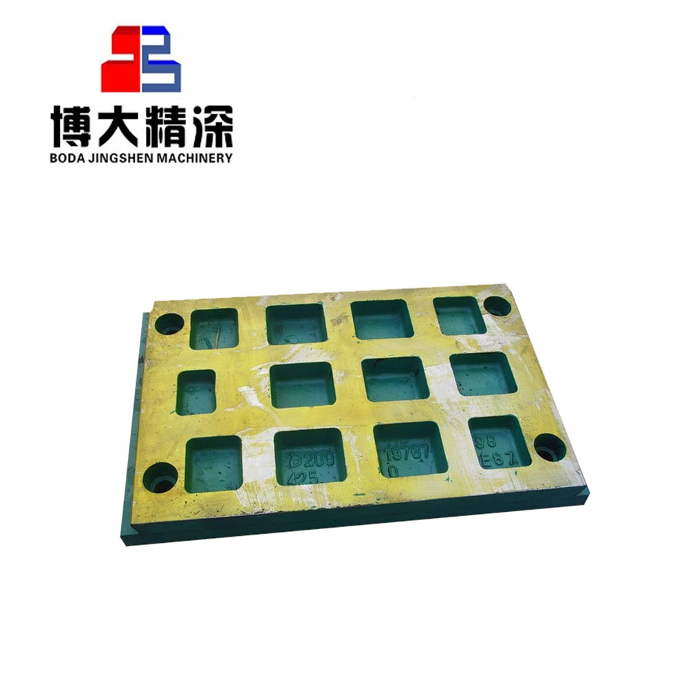 Mining Machine Cast Steel Wear Jaw Crusher C100 Spare Wear Parts