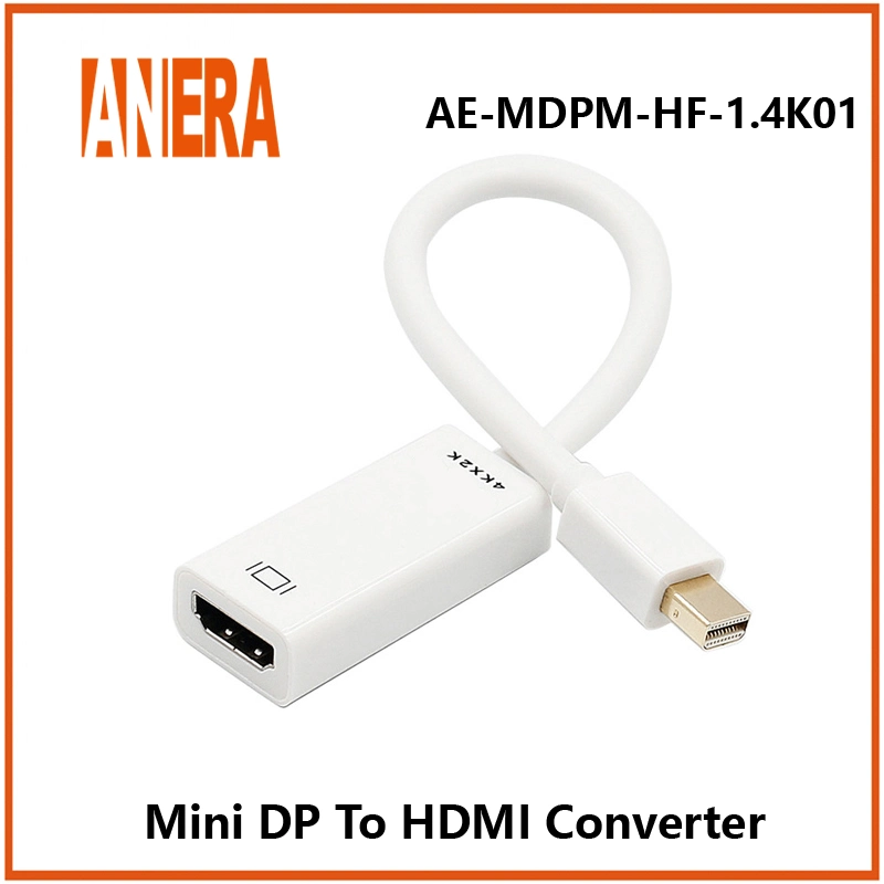Anera Hot Sale 4K Mini Dp Display to HDMI HDTV Converter Video Adapter