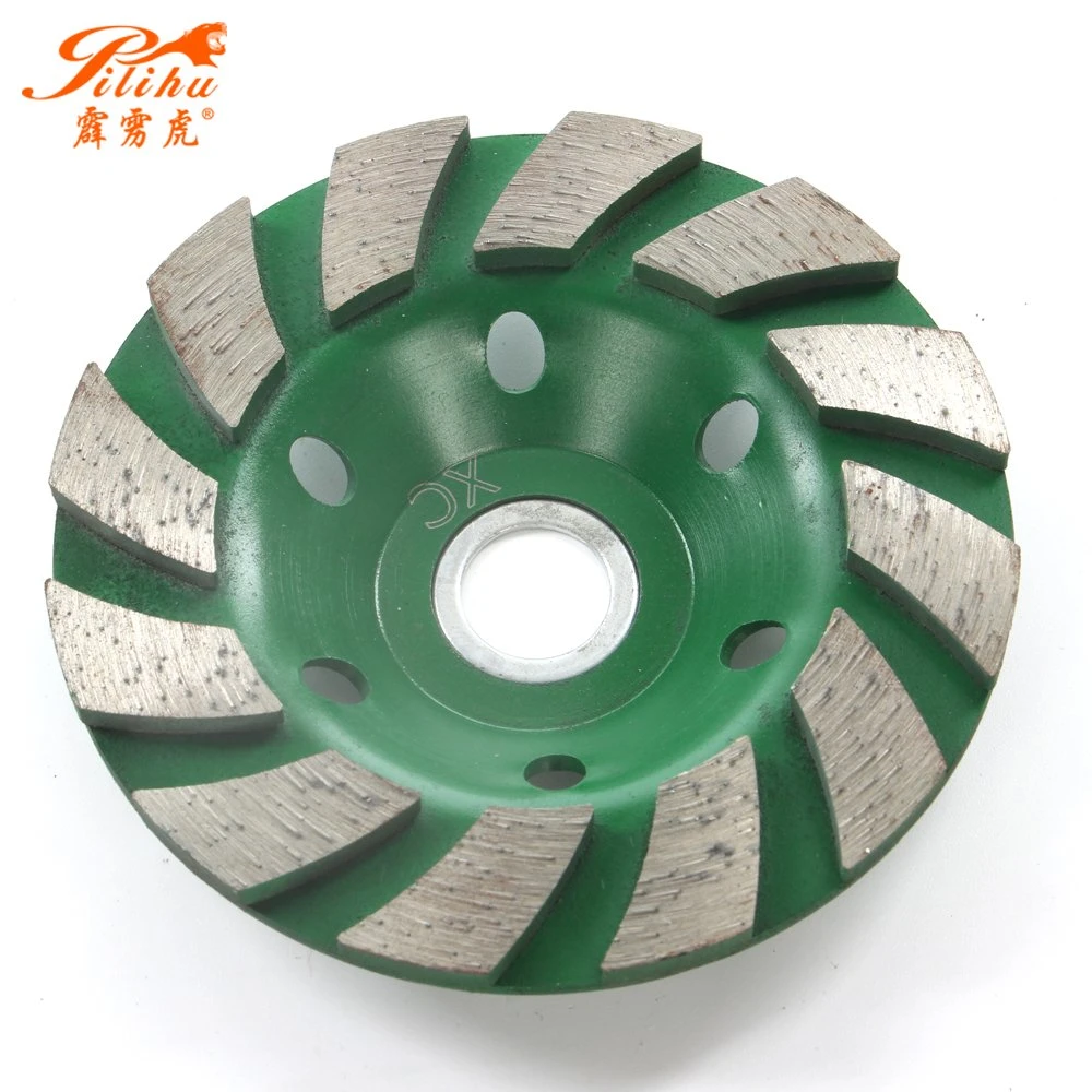 Pilihu 115cm Professional Grade Diamond Cup Grinding Wheel for Concrete Grinders
