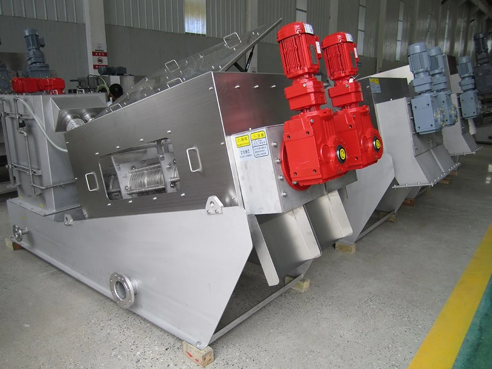 Sludge Dewatering Machinery Screw Press Solid Liquid Separator