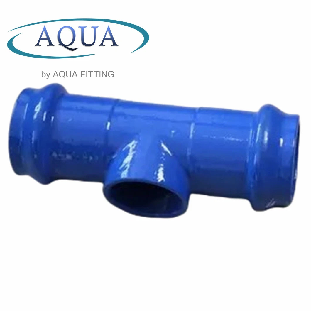 Aqua ISO2531 En545 Socket Flange Cross Puddle Tee Elbow DN50-DN2000