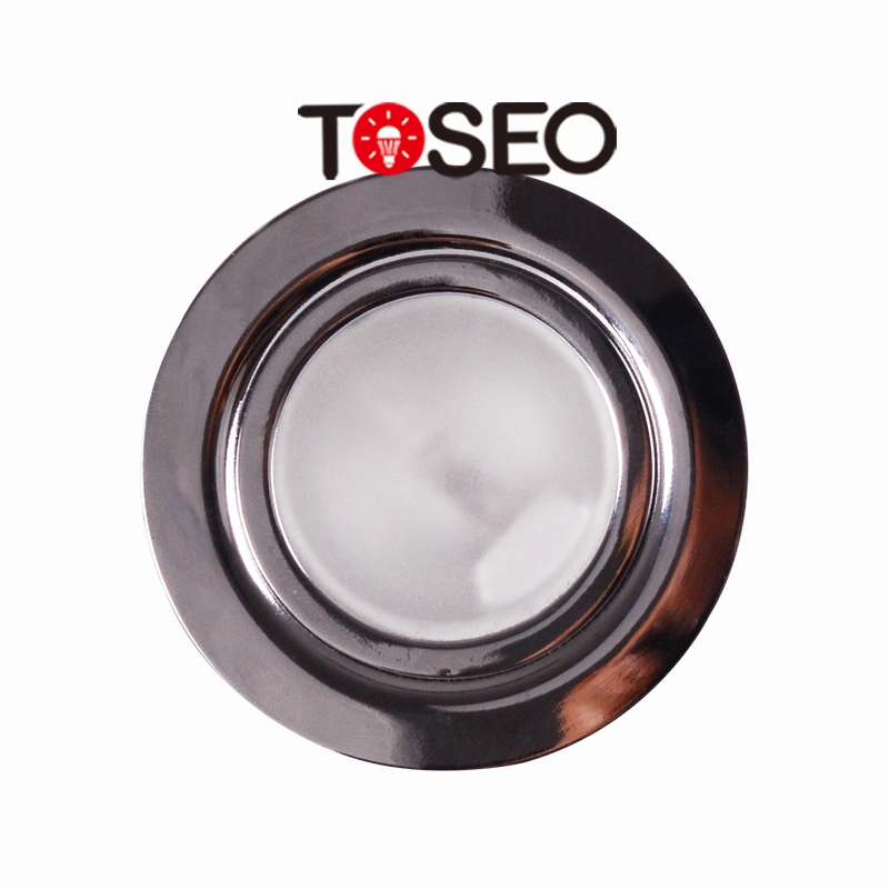 Toseo Custom Recessed Round Mini 3000K LED Cabinet Light Round 12V LED Light