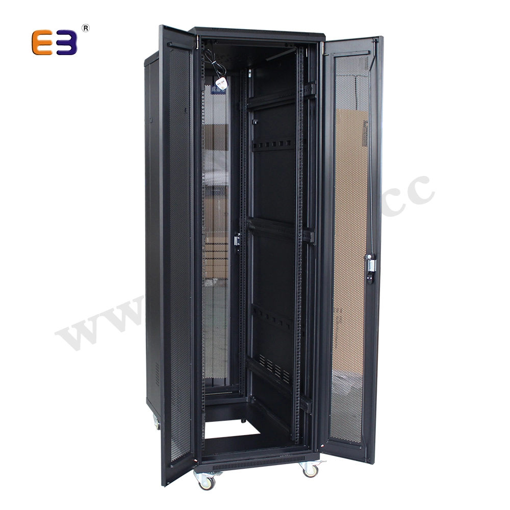 19" 42u Dia-Assemble Metal Perforated Door Floor Server Rack Cabinet