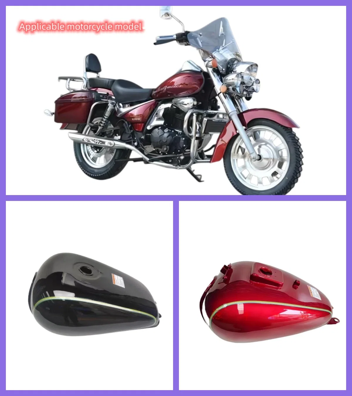 Motorcycle Part Spare Parts Auto Accessory Fuel Tank for Suzuki Cruise 150