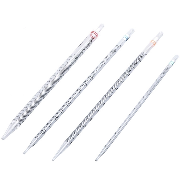 0,1ml 0,5ml 1ml 2ml 5ml 10ml 25ml 50ml Serologische Pipette Messpipette Mit Graduierung