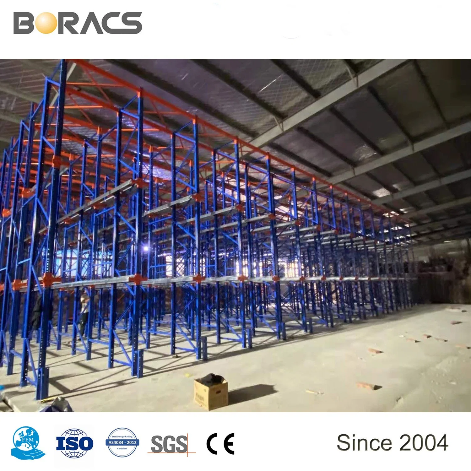 Heavy Duty Warehouse Used Drive in Pallet Storage Racking