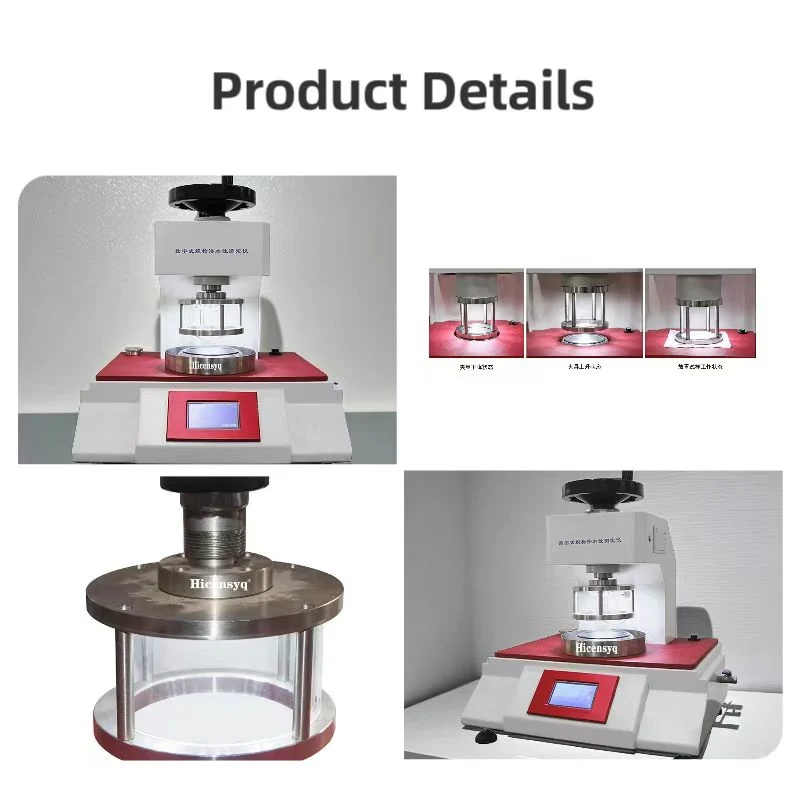 Digital High Pressure-Servo Fabric Hydrostatic Head Tester Testing Equipment Price