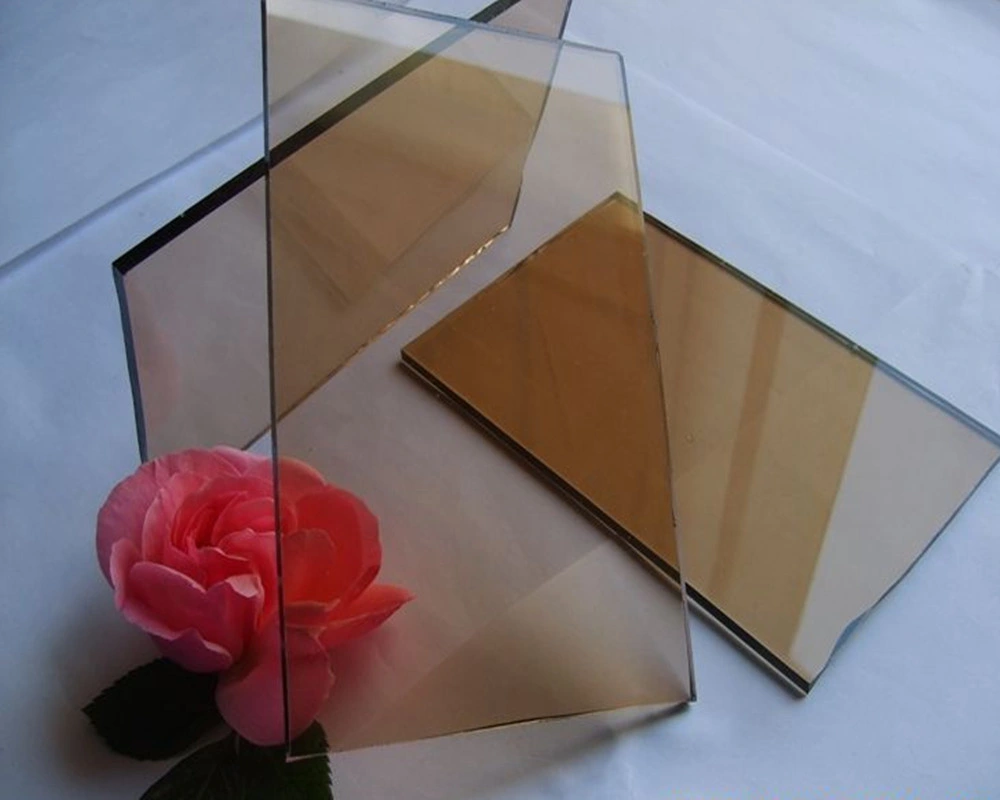 8mm Euro Bronze Reflective Glass Building Insulated Tempered Laminated Glass