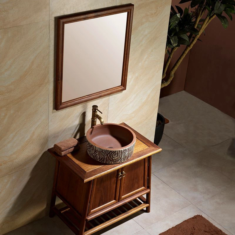 Chinese Style Antique Bathroom Cabinet Furniture Bathroom Vanity