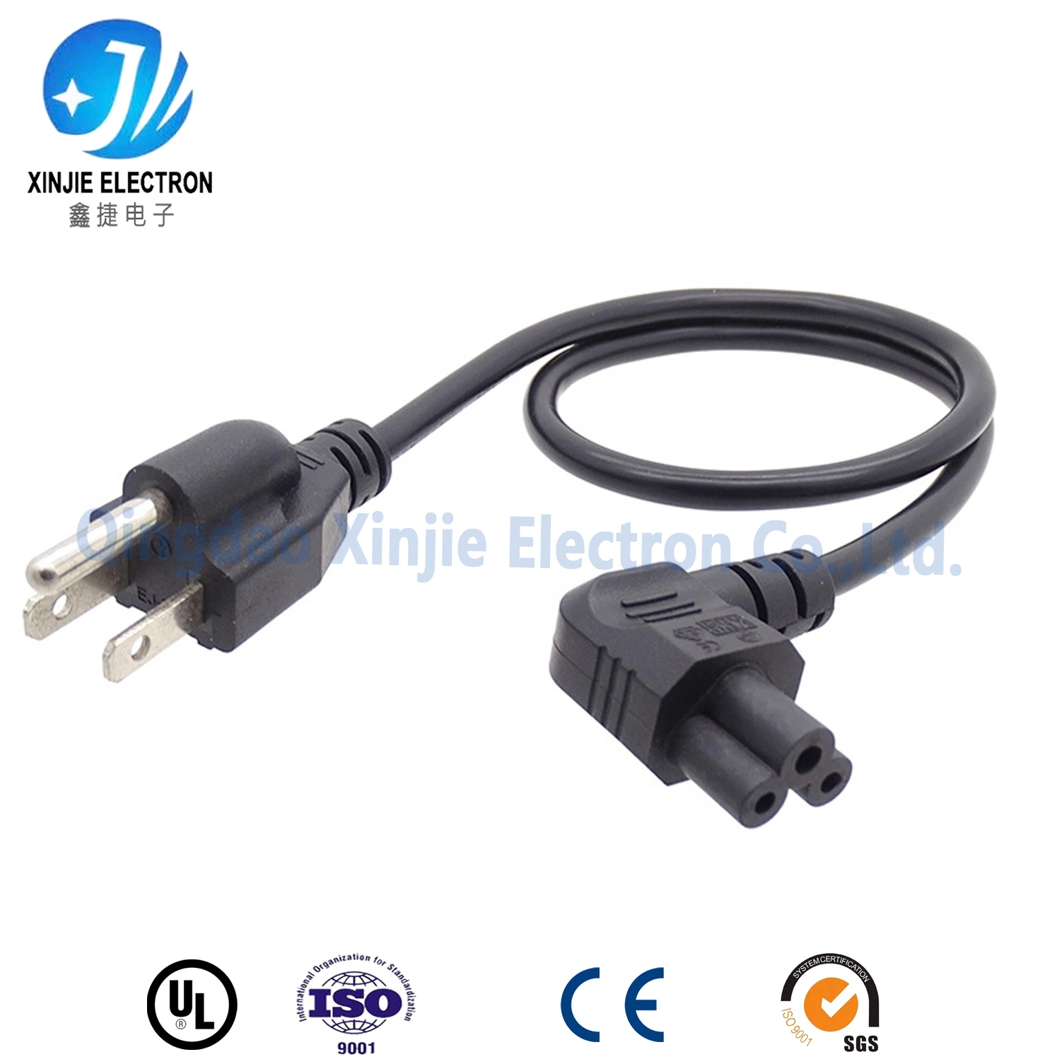 PSE Certificate Electrical Power Cord with Japan Male Plug