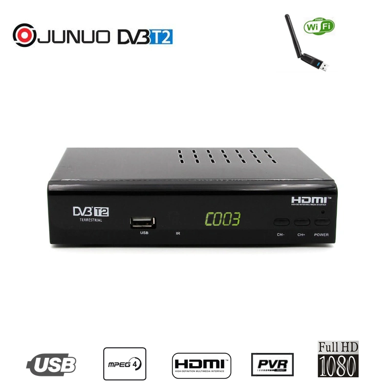 Hot Sale IPTV Youtube Function Supported DVB-T2 TV Receiver