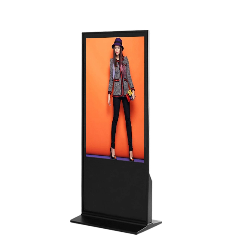 Anuncio de 60 pulgadas en el interior de la fábrica OEM de Monitor de suelo de Digital Signage