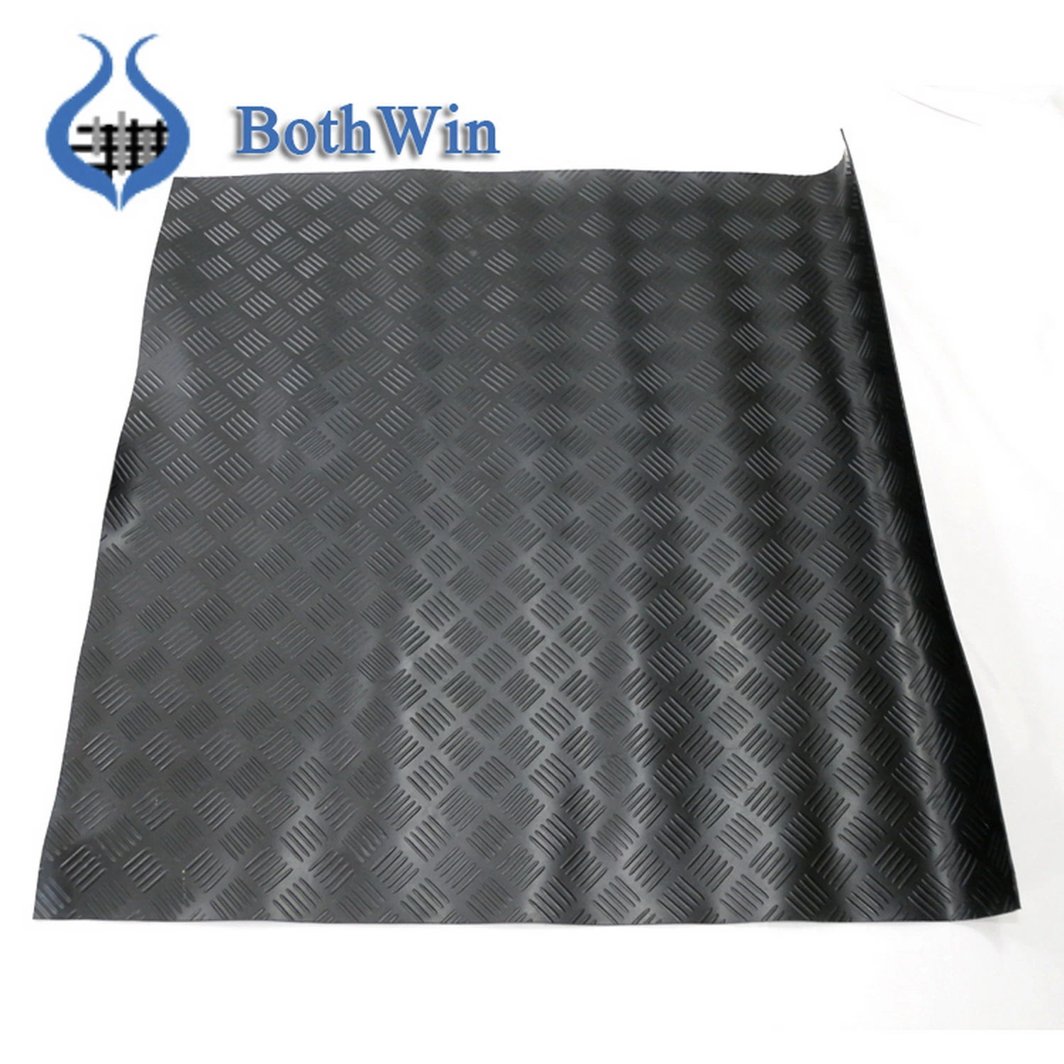 Black Diamond Rubber Sheet for Shoes Sole 0.6-1.2mm