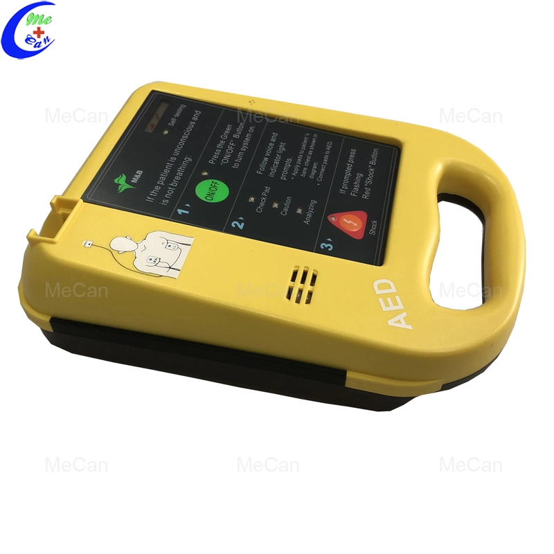 Hospital Clinic School Portable Aed Defibrillator Trainer Automated External Defibrillator Machine