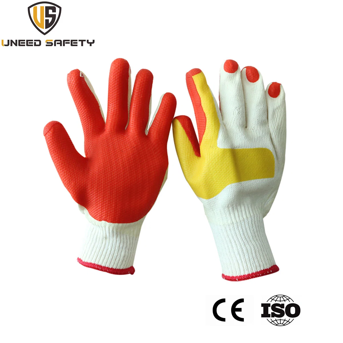 Laminated Rubber Coated Labor Protective Industrial Working Safety Gloves