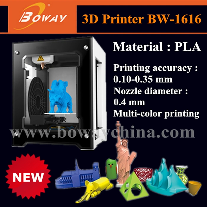 Multi Colour Printing Accessory Shop Desktop Personal 3D Printer for DIY Jewelry