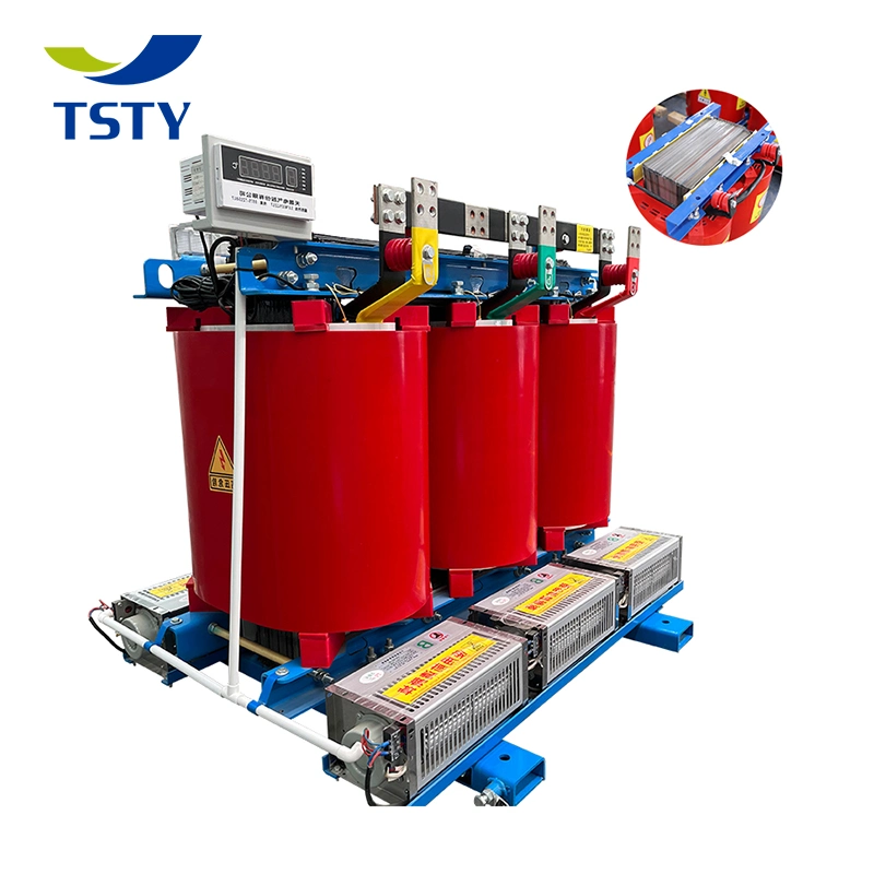 6kv 10kv Trifásico de resina epóxida derramando Resina Tipo Seco de Distribuição de Energia Elevadores eléctricos de alta tensão do transformador de frequência de transmissão