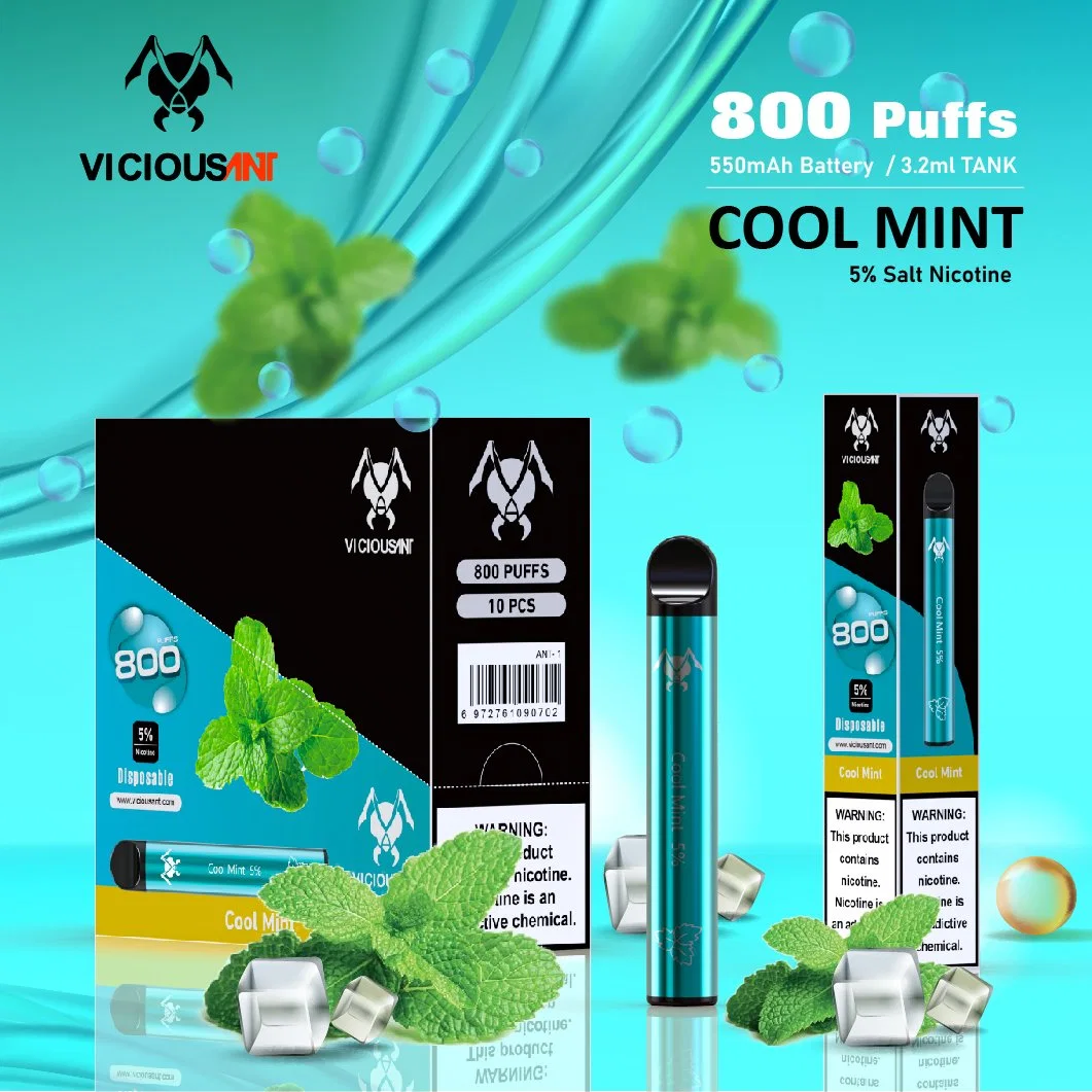 مصنع ادويل بالجملة Vالقِرَدة 550mAh 800 أطواق Vape القلم طراز E-Cigarette