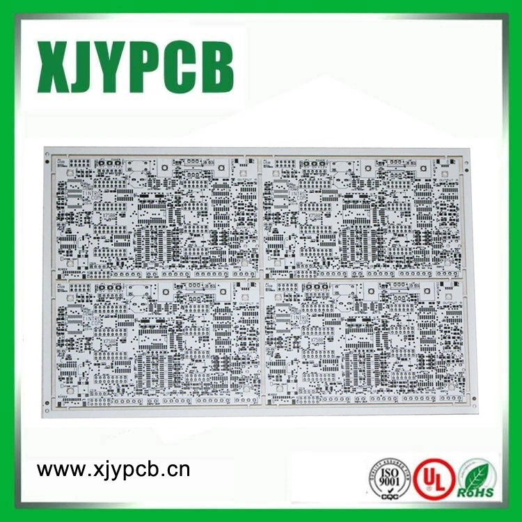 Electronic Refrigerator PCB Board with White Solder Mask