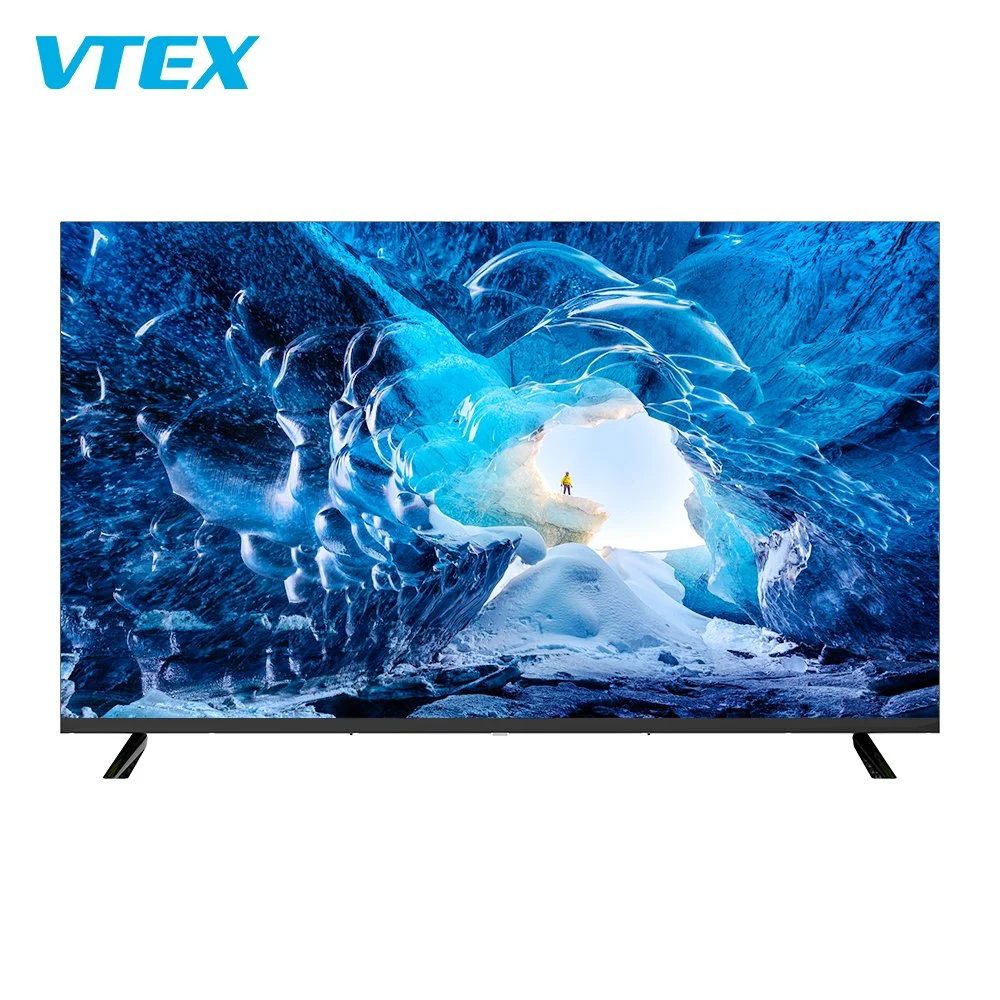 LCD à grand écran sans cadre pour OEM 4K téléviseur intelligent multilingue Téléviseur intelligent UHD