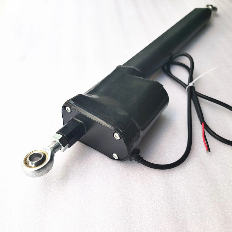 Actuador lineal 24V Motor de CC 300mm