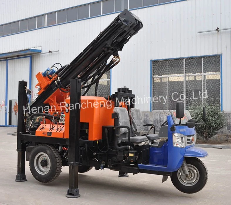 Rcf200W 200m Deep Water Well Drilling Rig 65kw Diesel Engine Drilling Machine