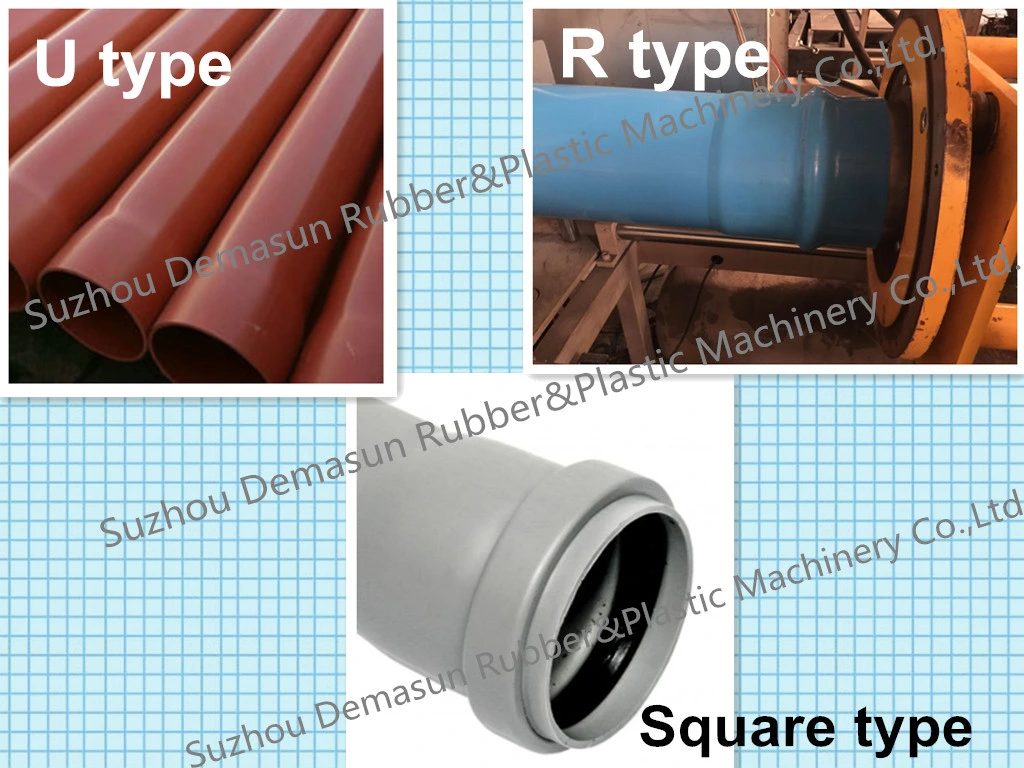 PE PP PPR HDPE PVC Water Pipe Machine Infrared Heating Tube Belling Machine Plastic Pipe Making Machine PVC Pipe Socketing Machine