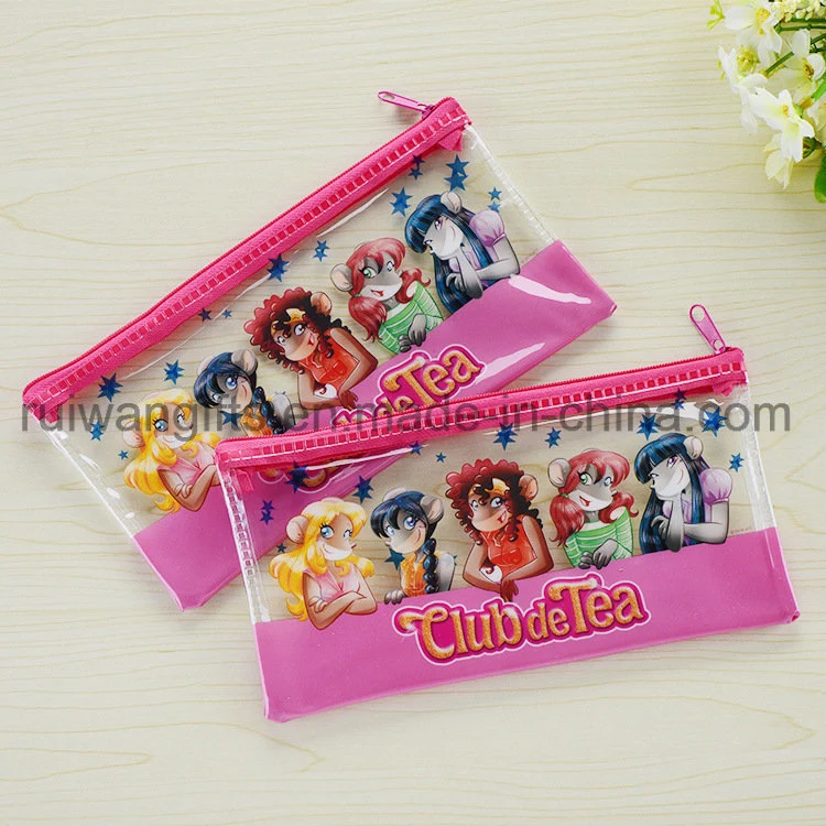 Cartoon Pencil Bag, PVC Pen Bag, Promotional PVC Stationery Bag